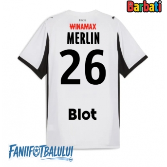 Stade Rennais Quentin Merlin #26 Tricou Fotbal Replică 2025-26 Barbati Deplasare